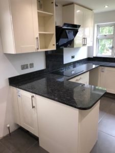 30mm Steel Grey Granite kitchen worktops