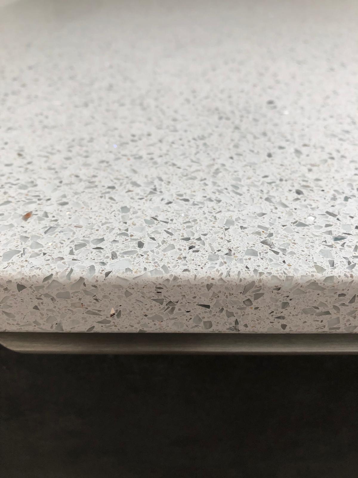 20mm Blanco Stellar Quartz Worktops - Medusa Stone